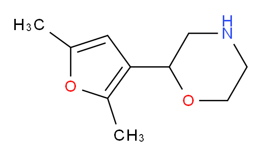 2-(2,5-dimethylfuran-3-yl)morpholine