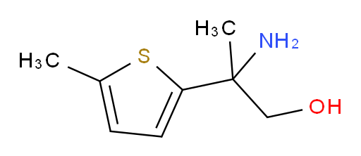 2-amino-2-(5-methylthiophen-2-yl)propan-1-ol