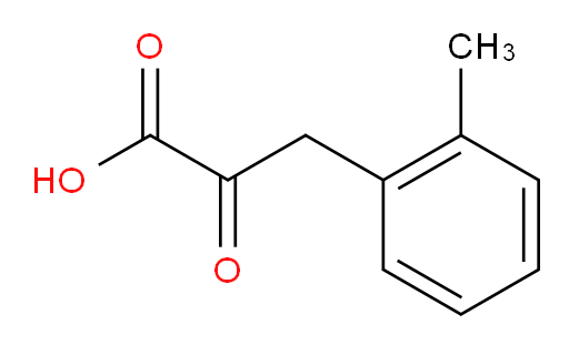 3-(2-methylphenyl)-2-oxopropanoic acid