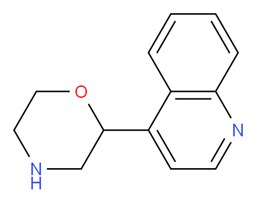 4-(morpholin-2-yl)quinoline