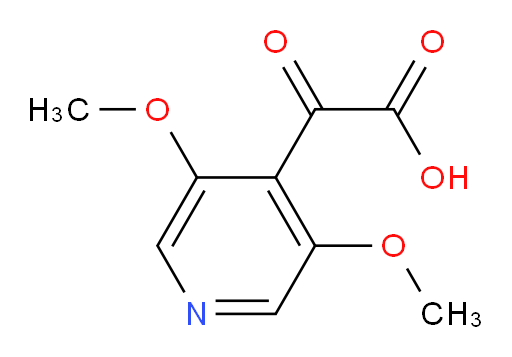 2-(3,5-dimethoxypyridin-4-yl)-2-oxoacetic acid