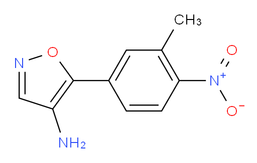 5-(3-methyl-4-nitrophenyl)-1,2-oxazol-4-amine