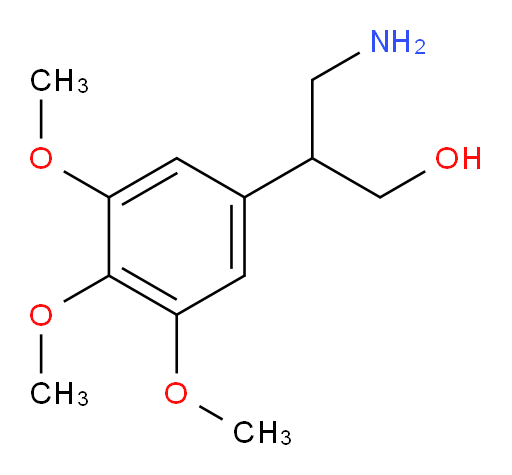 3-amino-2-(3,4,5-trimethoxyphenyl)propan-1-ol