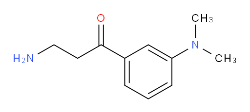 3-amino-1-[3-(dimethylamino)phenyl]propan-1-one