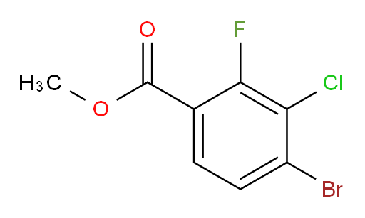 methyl 4-bromo-3-chloro-2-fluorobenzoate