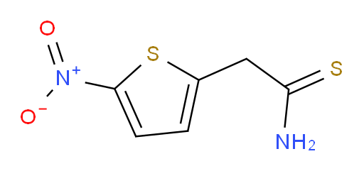 2-(5-nitrothiophen-2-yl)ethanethioamide