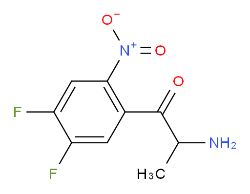 2-amino-1-(4,5-difluoro-2-nitrophenyl)propan-1-one
