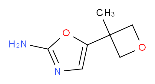 5-(3-methyloxetan-3-yl)-1,3-oxazol-2-amine