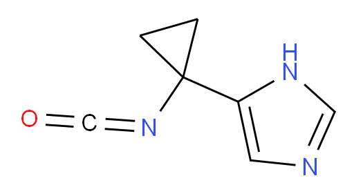 5-(1-isocyanatocyclopropyl)-1H-imidazole