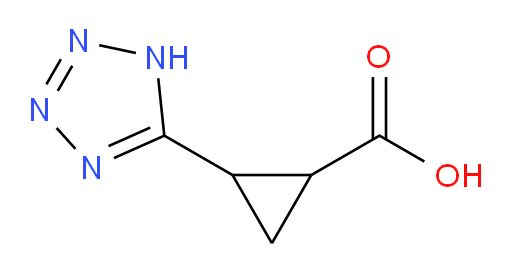 2-(1H-1,2,3,4-tetrazol-5-yl)cyclopropane-1-carboxylic acid