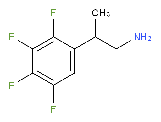 2-(2,3,4,5-tetrafluorophenyl)propan-1-amine