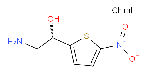 (1S)-2-amino-1-(5-nitrothiophen-2-yl)ethan-1-ol