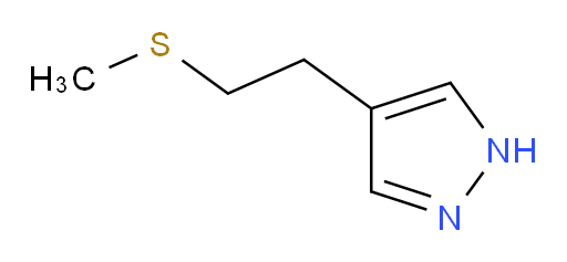 4-[2-(methylsulfanyl)ethyl]-1H-pyrazole
