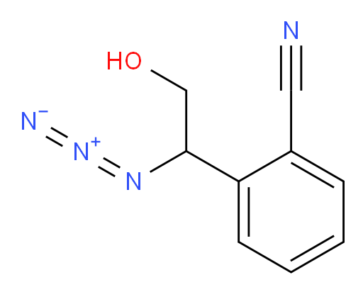 2-(1-azido-2-hydroxyethyl)benzonitrile