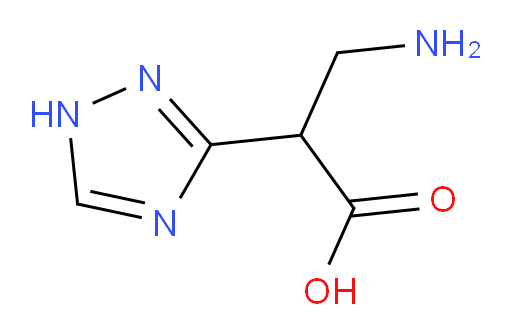 3-amino-2-(1H-1,2,4-triazol-3-yl)propanoic acid