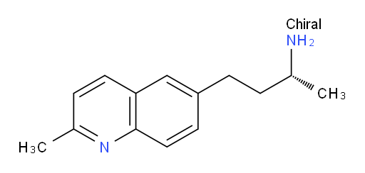 (2R)-4-(2-methylquinolin-6-yl)butan-2-amine