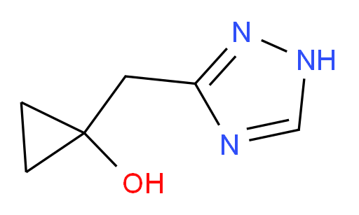 1-[(1H-1,2,4-triazol-3-yl)methyl]cyclopropan-1-ol