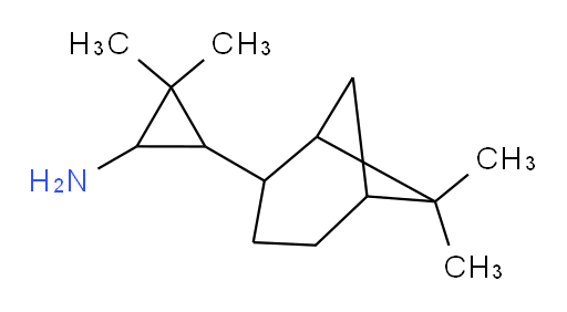 3-{6,6-dimethylbicyclo[3.1.1]heptan-2-yl}-2,2-dimethylcyclopropan-1-amine
