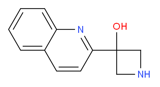 3-(quinolin-2-yl)azetidin-3-ol