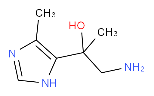 1-amino-2-(4-methyl-1H-imidazol-5-yl)propan-2-ol