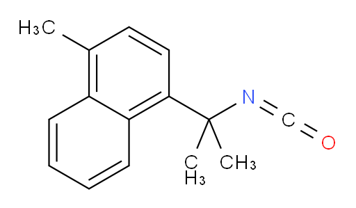 1-(2-isocyanatopropan-2-yl)-4-methylnaphthalene