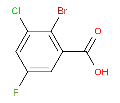 2-bromo-3-chloro-5-fluorobenzoic acid