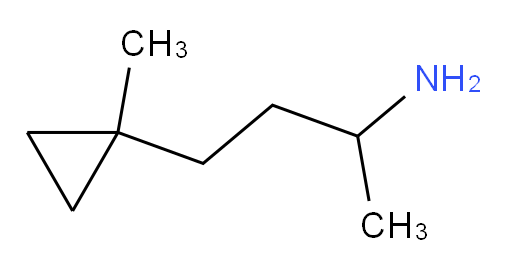 4-(1-methylcyclopropyl)butan-2-amine