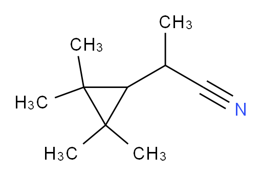 2-(2,2,3,3-tetramethylcyclopropyl)propanenitrile