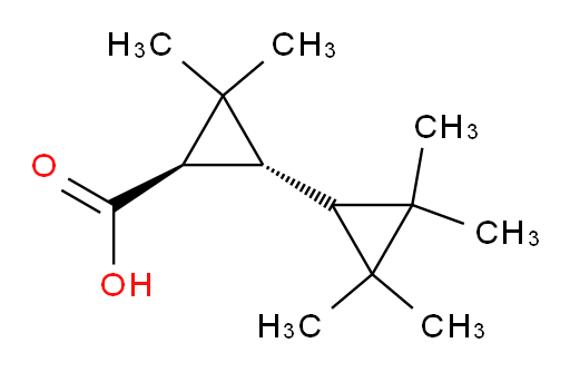 rac-(1R,3R)-2,2-dimethyl-3-(2,2,3,3-tetramethylcyclopropyl)cyclopropane-1-carboxylic acid