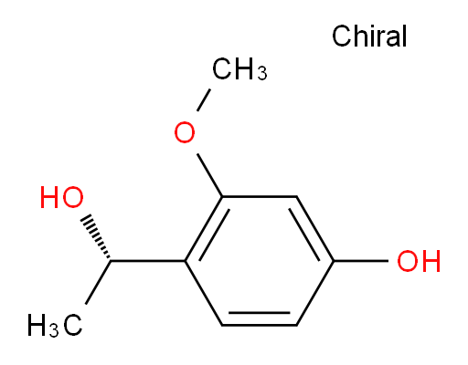 4-[(1S)-1-hydroxyethyl]-3-methoxyphenol