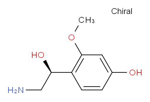 4-[(1S)-2-amino-1-hydroxyethyl]-3-methoxyphenol