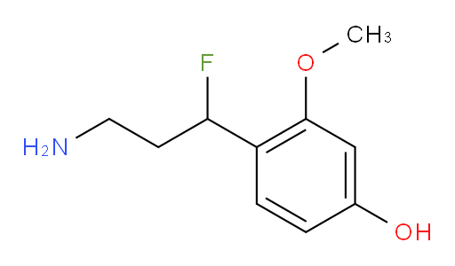 4-(3-amino-1-fluoropropyl)-3-methoxyphenol