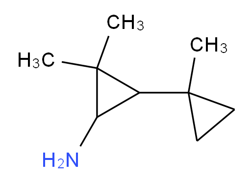 2,2-dimethyl-3-(1-methylcyclopropyl)cyclopropan-1-amine