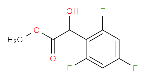 methyl 2-hydroxy-2-(2,4,6-trifluorophenyl)acetate