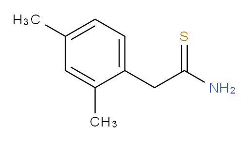 2-(2,4-dimethylphenyl)ethanethioamide