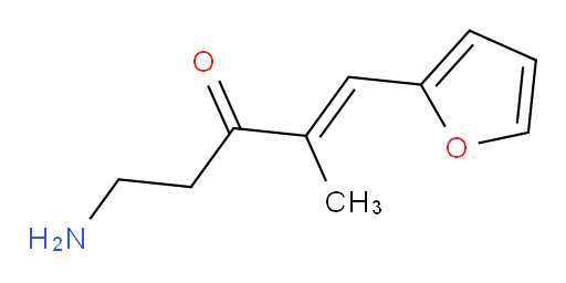 5-amino-1-(furan-2-yl)-2-methylpent-1-en-3-one