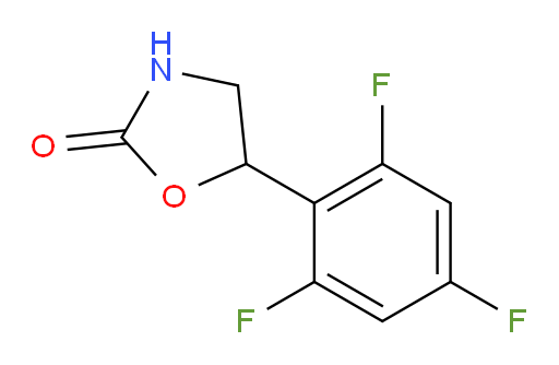 5-(2,4,6-trifluorophenyl)-1,3-oxazolidin-2-one