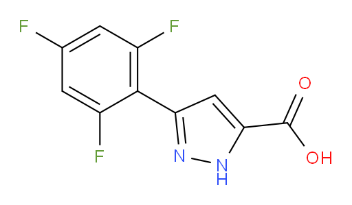 3-(2,4,6-trifluorophenyl)-1H-pyrazole-5-carboxylic acid