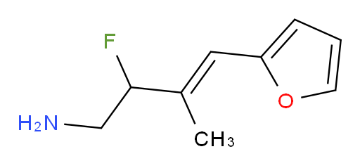 2-fluoro-4-(furan-2-yl)-3-methylbut-3-en-1-amine