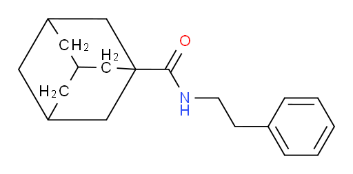 N-(2-phenylethyl)adamantane-1-carboxamide