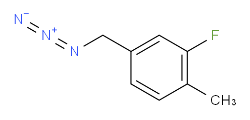 4-(azidomethyl)-2-fluoro-1-methylbenzene