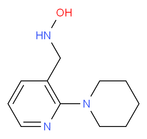 N-{[2-(piperidin-1-yl)pyridin-3-yl]methyl}hydroxylamine