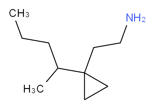 2-[1-(pentan-2-yl)cyclopropyl]ethan-1-amine