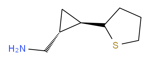 rac-[(1R,2R)-2-(thiolan-2-yl)cyclopropyl]methanamine