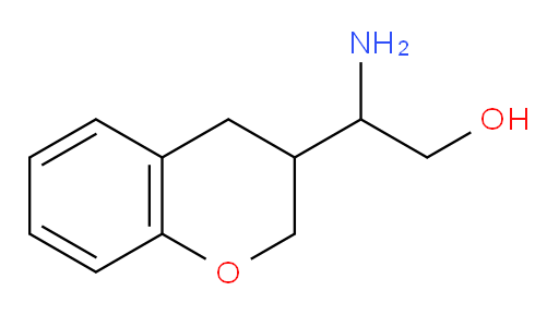 2-amino-2-(3,4-dihydro-2H-1-benzopyran-3-yl)ethan-1-ol