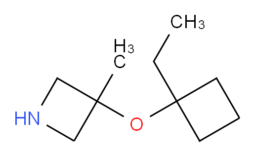 3-(1-ethylcyclobutoxy)-3-methylazetidine