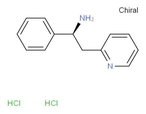 (1S)-1-phenyl-2-(pyridin-2-yl)ethan-1-amine dihydrochloride