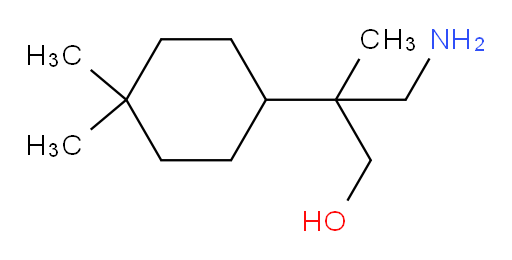 3-amino-2-(4,4-dimethylcyclohexyl)-2-methylpropan-1-ol