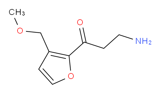 3-amino-1-[3-(methoxymethyl)furan-2-yl]propan-1-one
