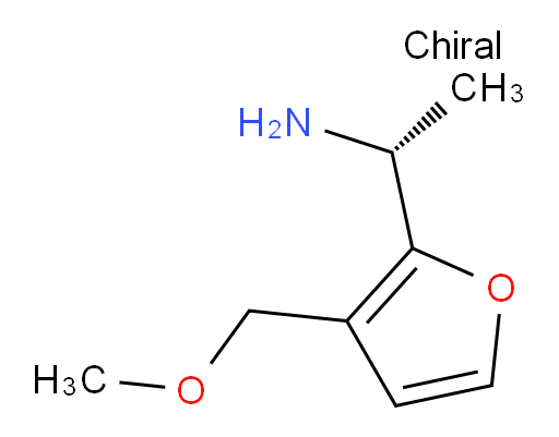 (1R)-1-[3-(methoxymethyl)furan-2-yl]ethan-1-amine
